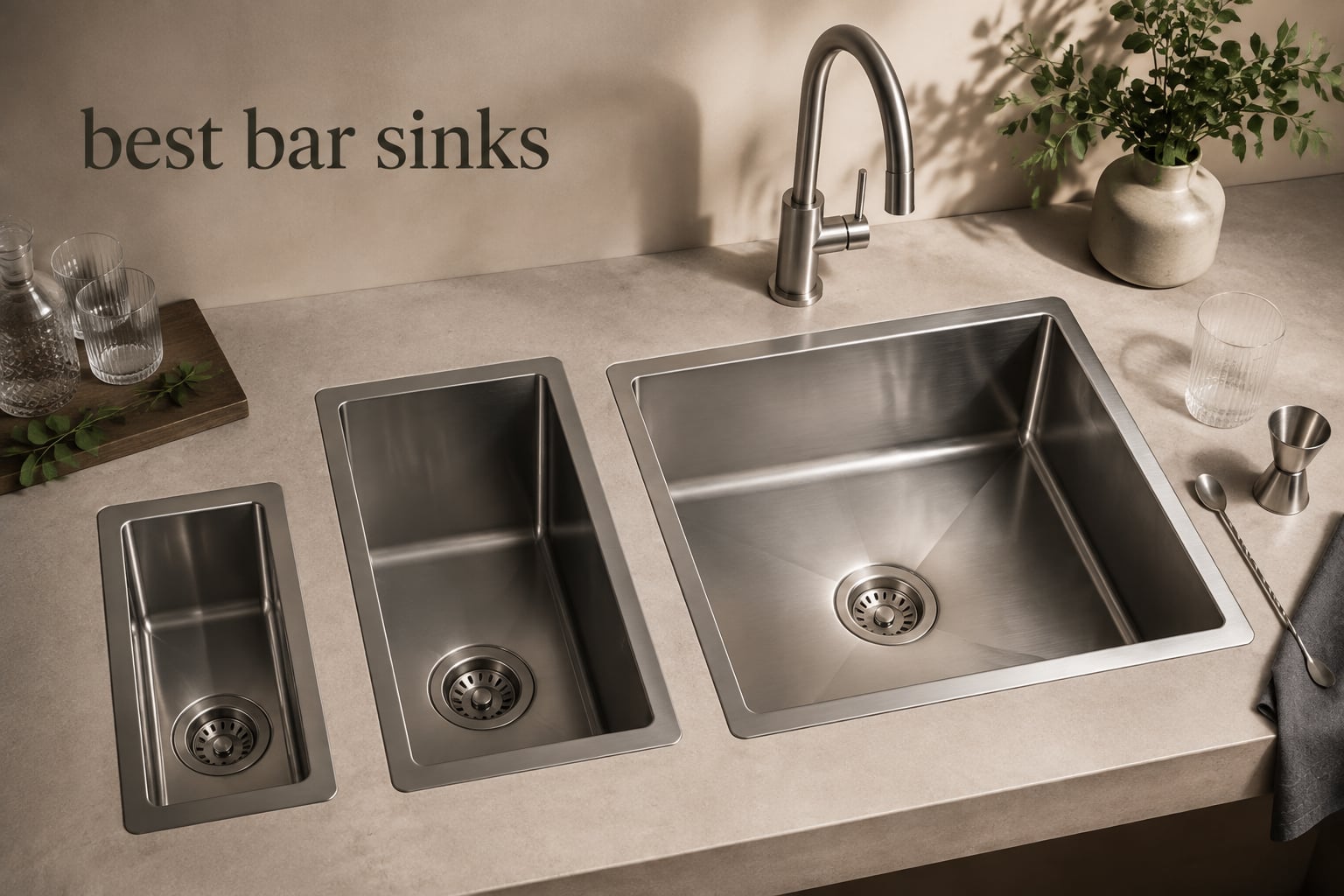 best bar sinks