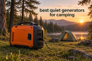 best quiet generators for camping