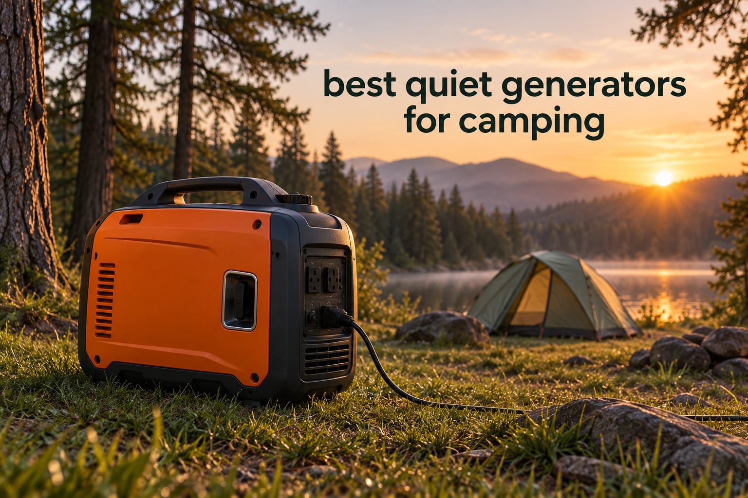 best quiet generators for camping