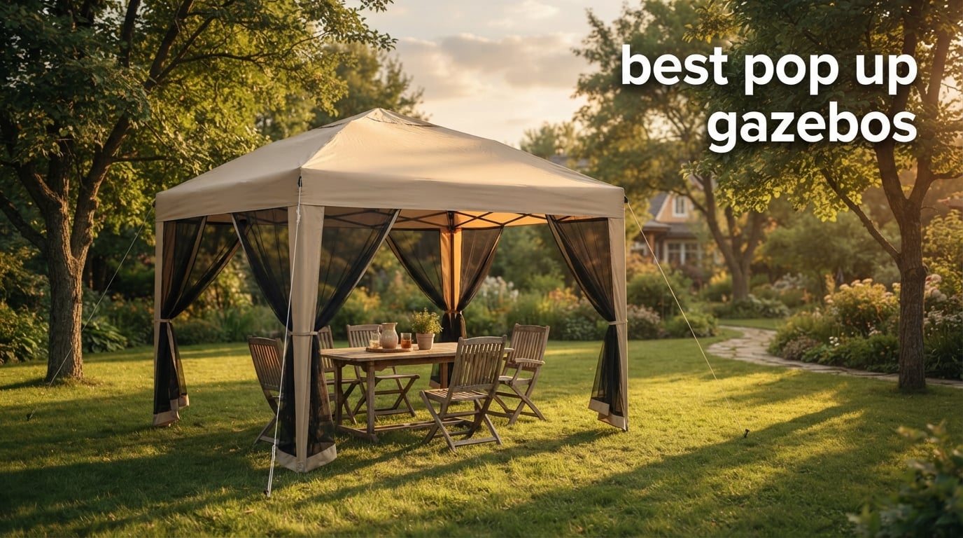 best pop up gazebos