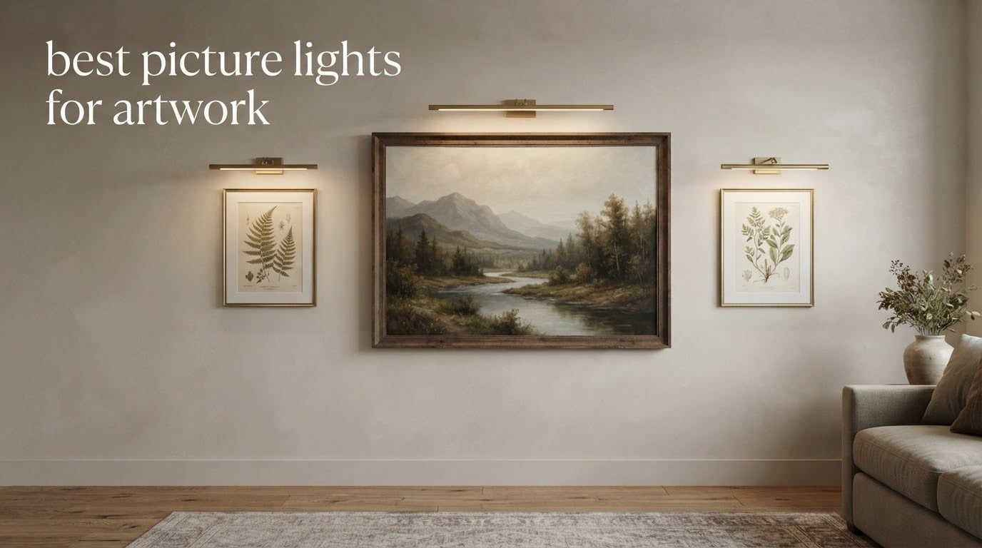 best picture lights for artwork