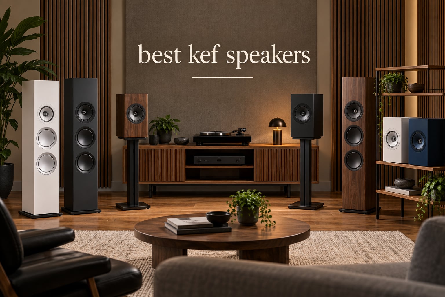 best kef speakers