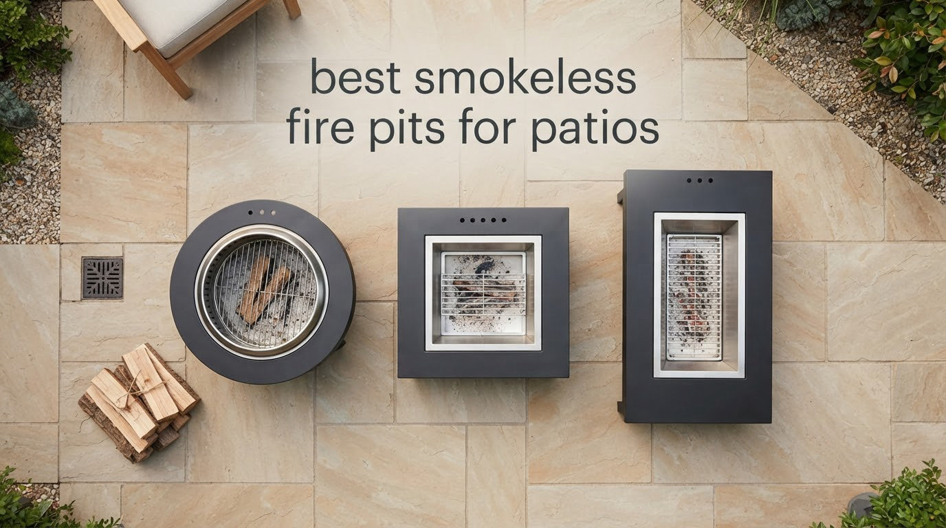 best smokeless fire pits for patios