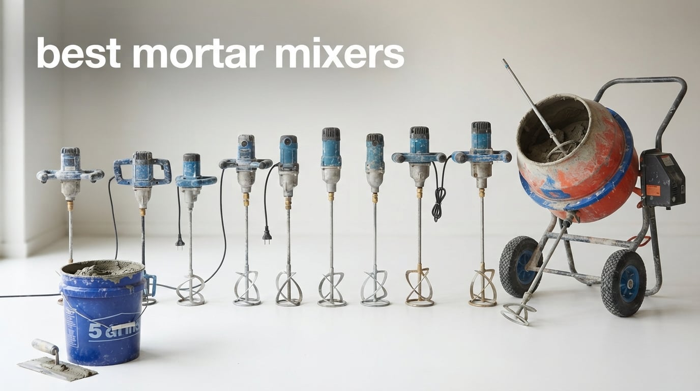 best mortar mixers