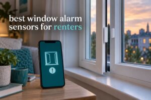 best window alarm sensors for renters