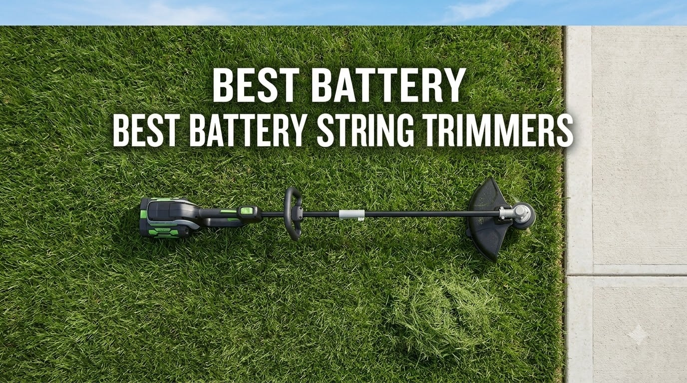 best battery string trimmers