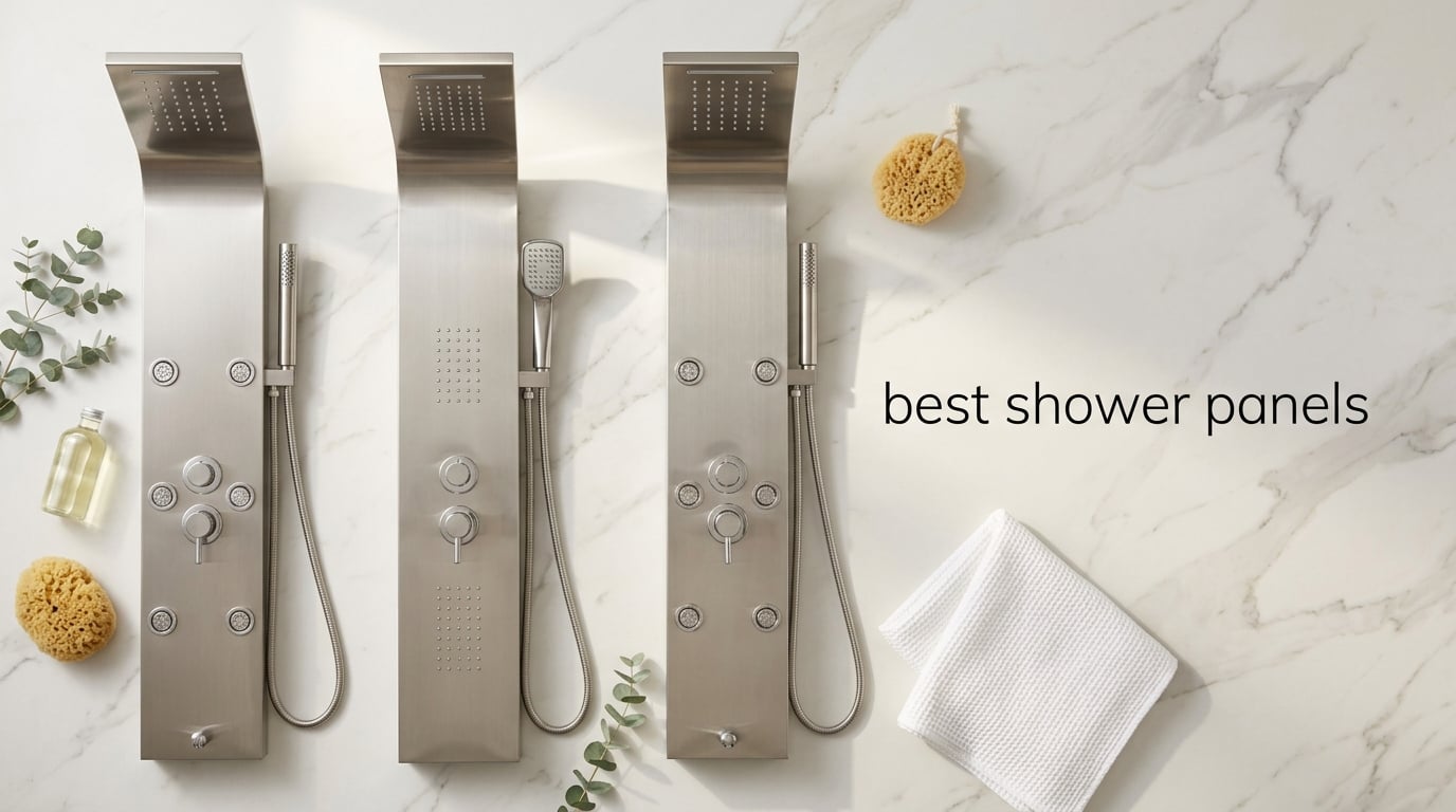 best shower panels