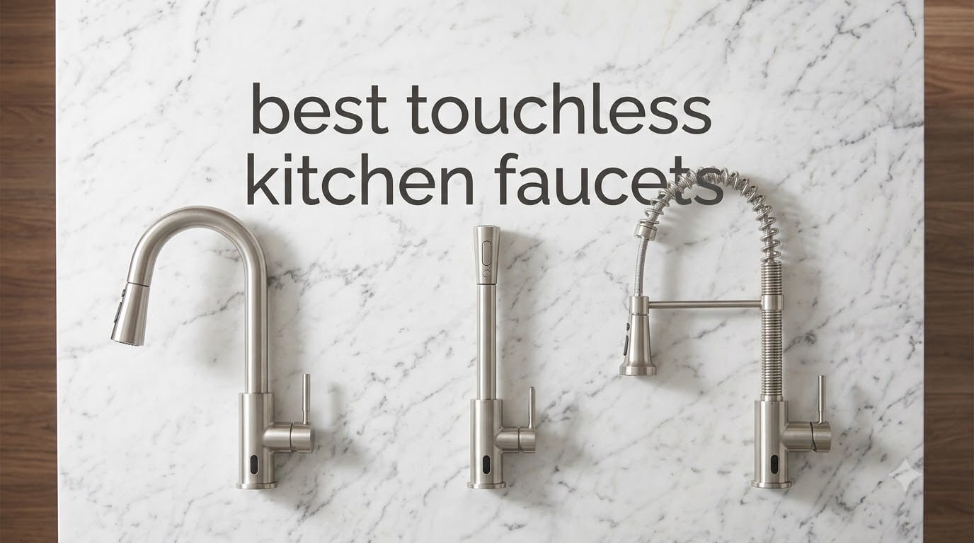 best touchless kitchen faucets