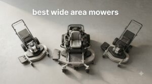 best wide area mowers