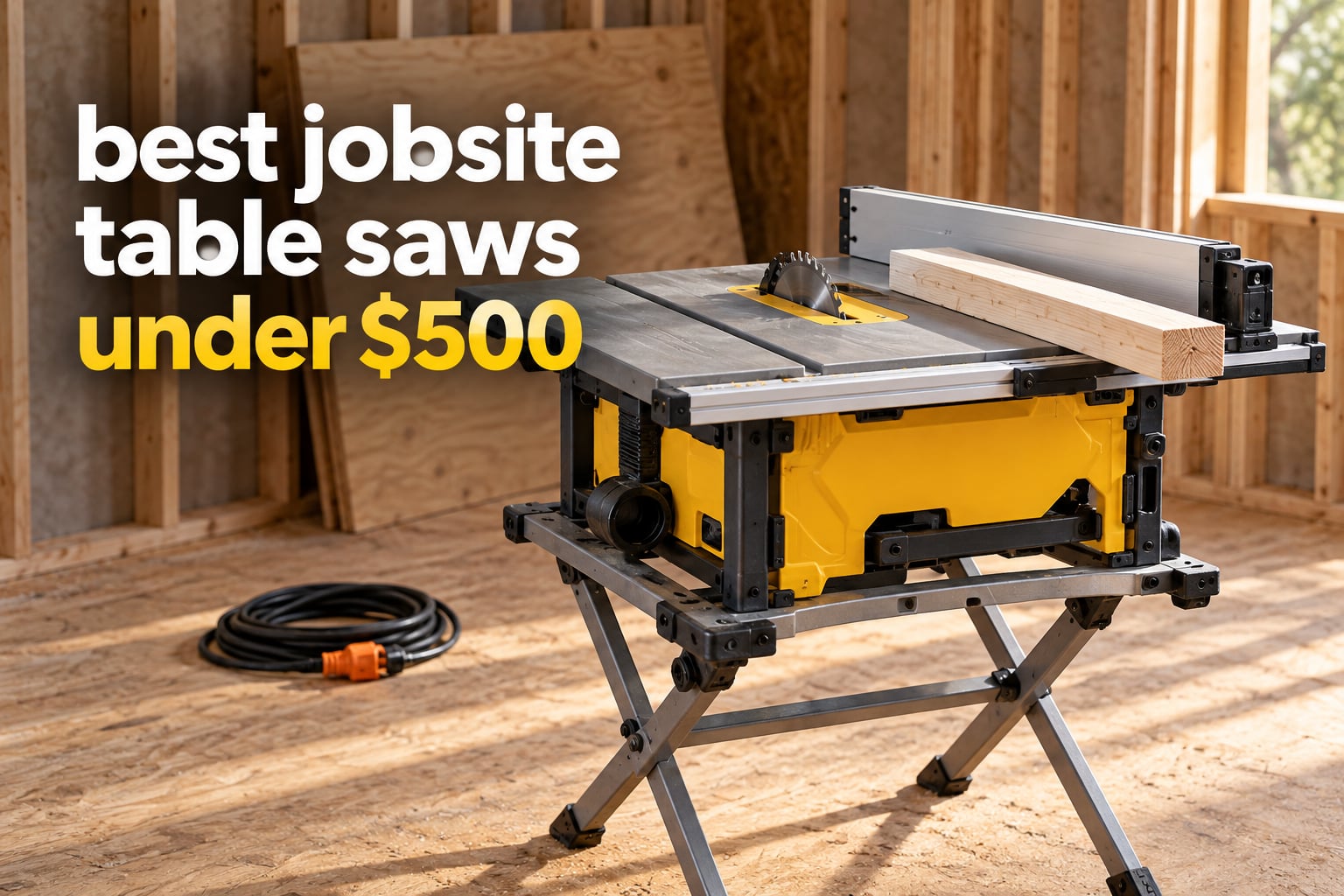 best jobsite table saws under $500