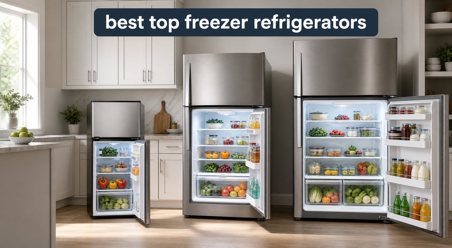 best top freezer refrigerators
