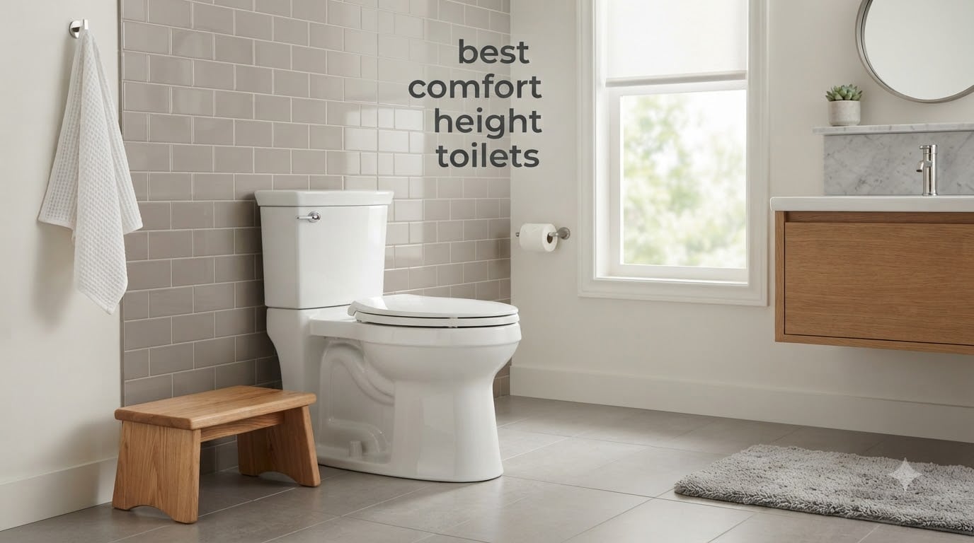best comfort height toilets