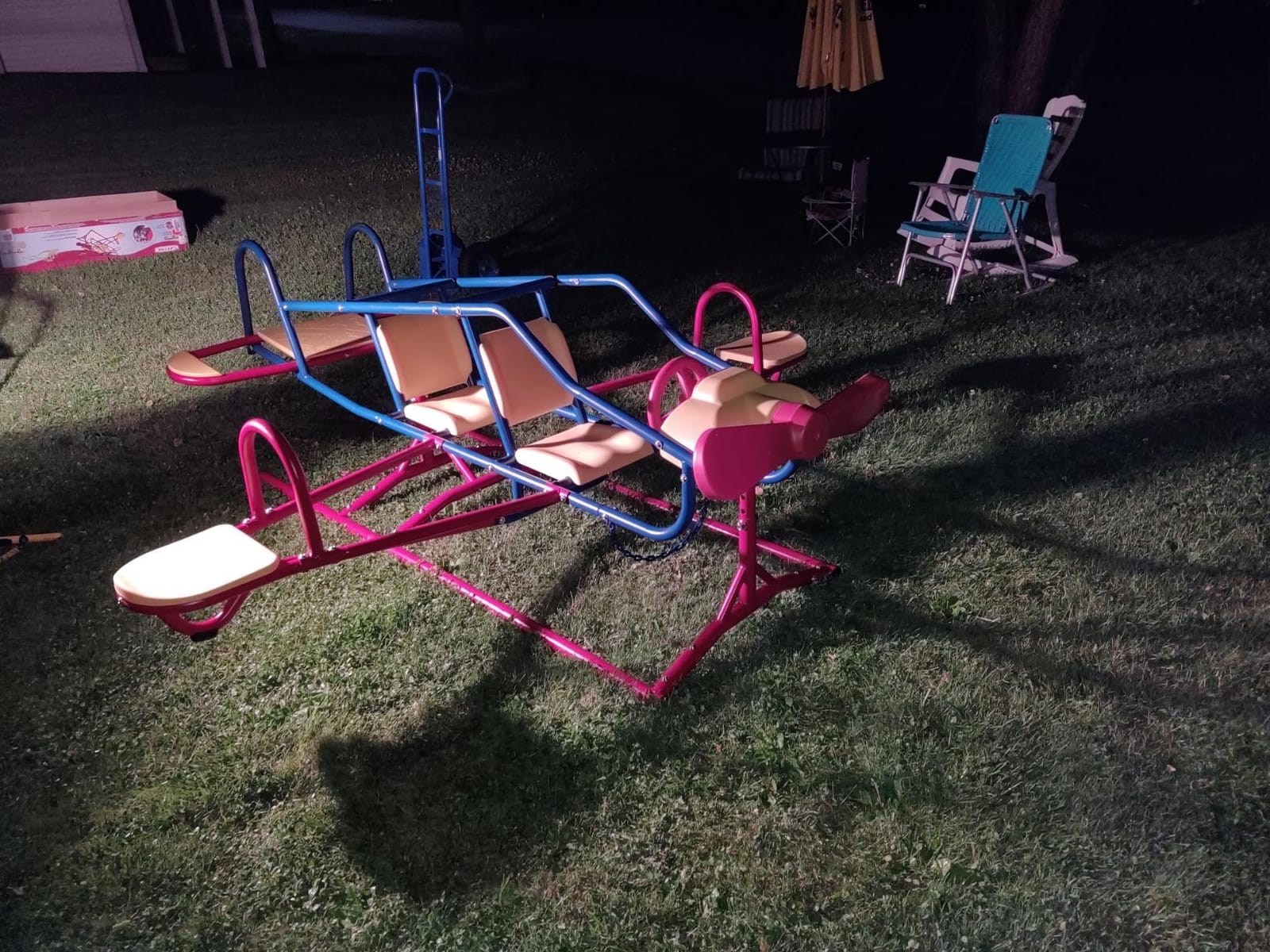 LIFETIME Airplane Teeter Totter Ace Flyer 151110 Primary Color Double Play customer photo 1