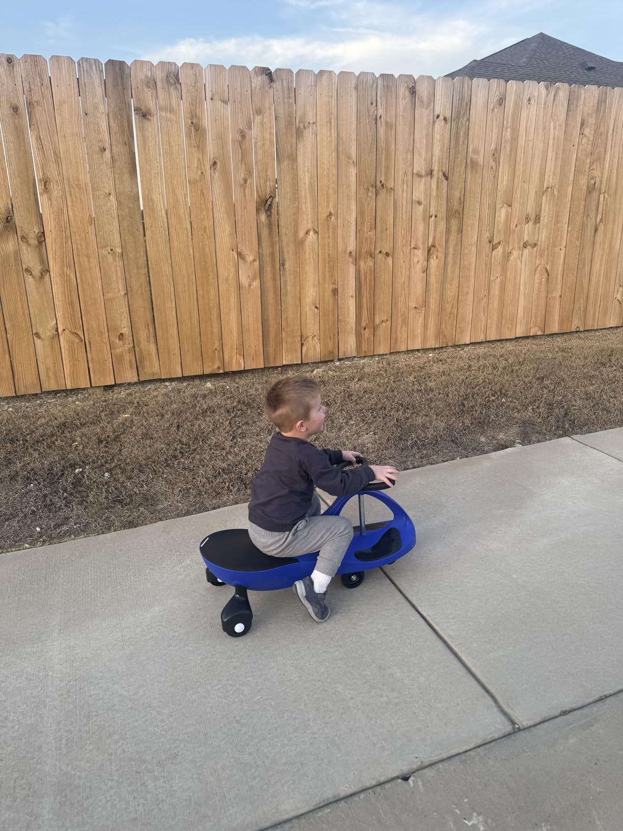 Lil’ Rider Wiggle Car, Ride on Toy for Ages 3 and Up, Green customer photo 2