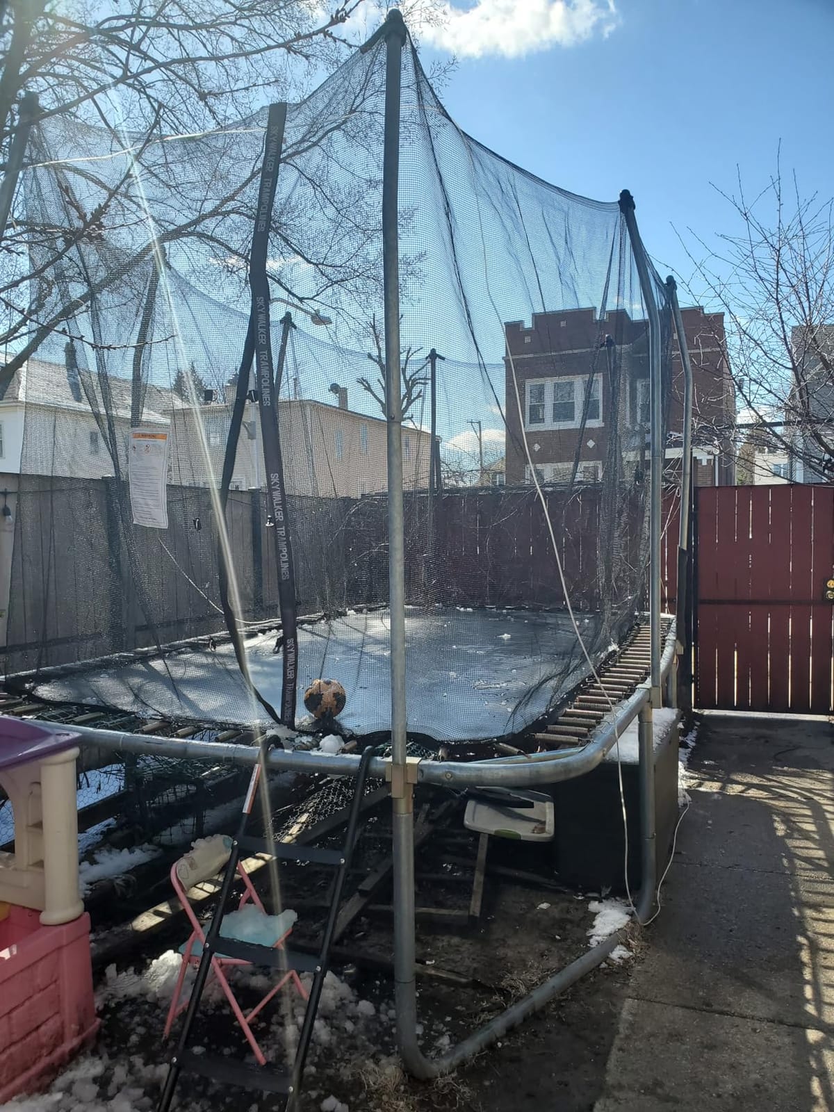 Skywalker Trampolines Round Enclosure Net customer photo 2