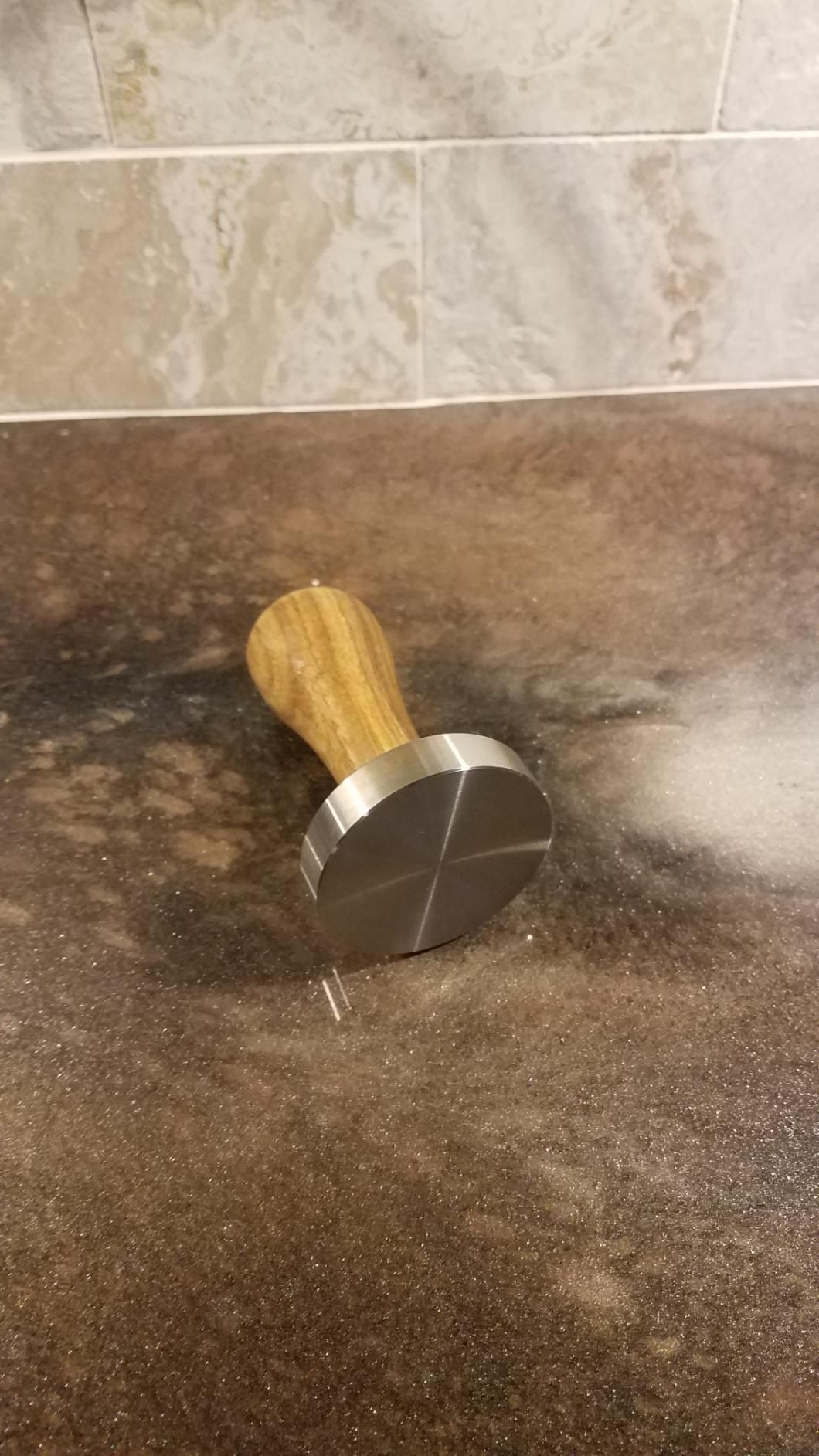 Espresso Tamper Coffee Tamper 58mm Barista Espresso Stainless Steel Base Coffee Bean Press tool customer photo 1