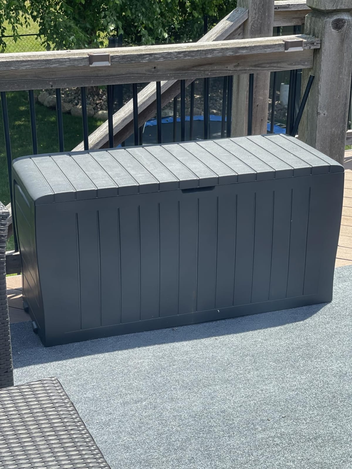 Keter Marvel 71 Gal Outdoor Storage Box for Patio and Pool Accessories customer photo 2
