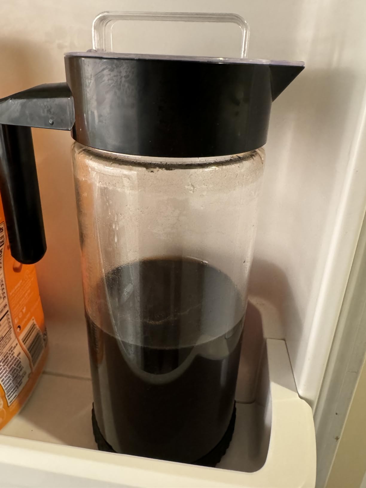 COFFEE BEAR – Cold Brew Coffee Maker and Iced Tea Brewer, Large 1.3L (44oz) Borosilicate Glass Pitcher with Reusable Mesh Filter, Easy to Clean, Dishwasher Safe customer photo 2