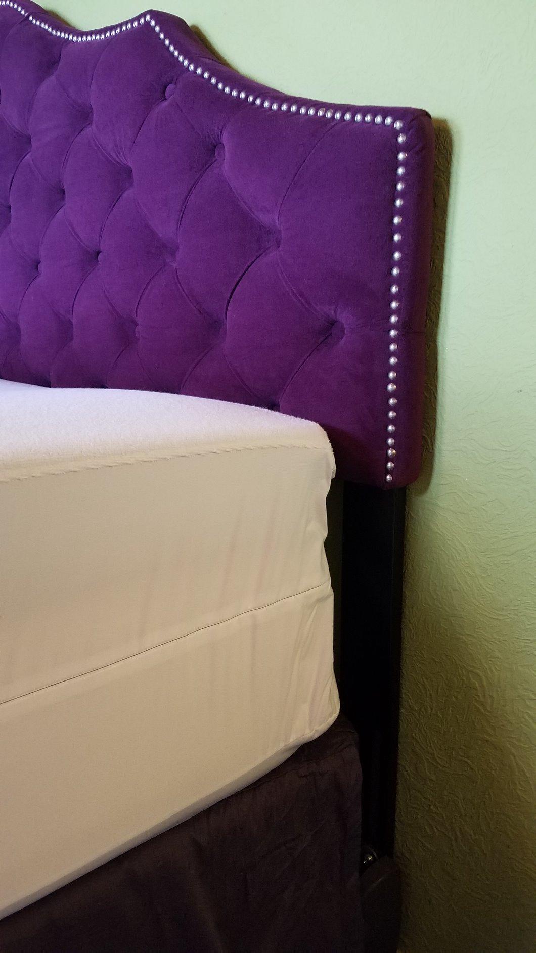 PlushDeluxe Mattress Encasement 100% Waterproof, Queen, Soft Cotton Terry customer photo 2