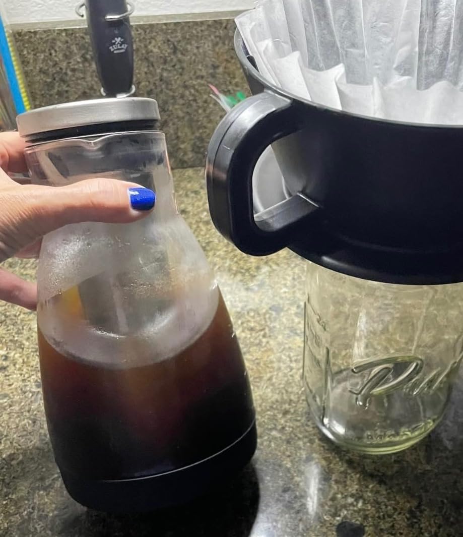 Bean Envy Cold Brew Coffee Maker - 32 oz Glass Cold Brew Pitcher customer photo 2