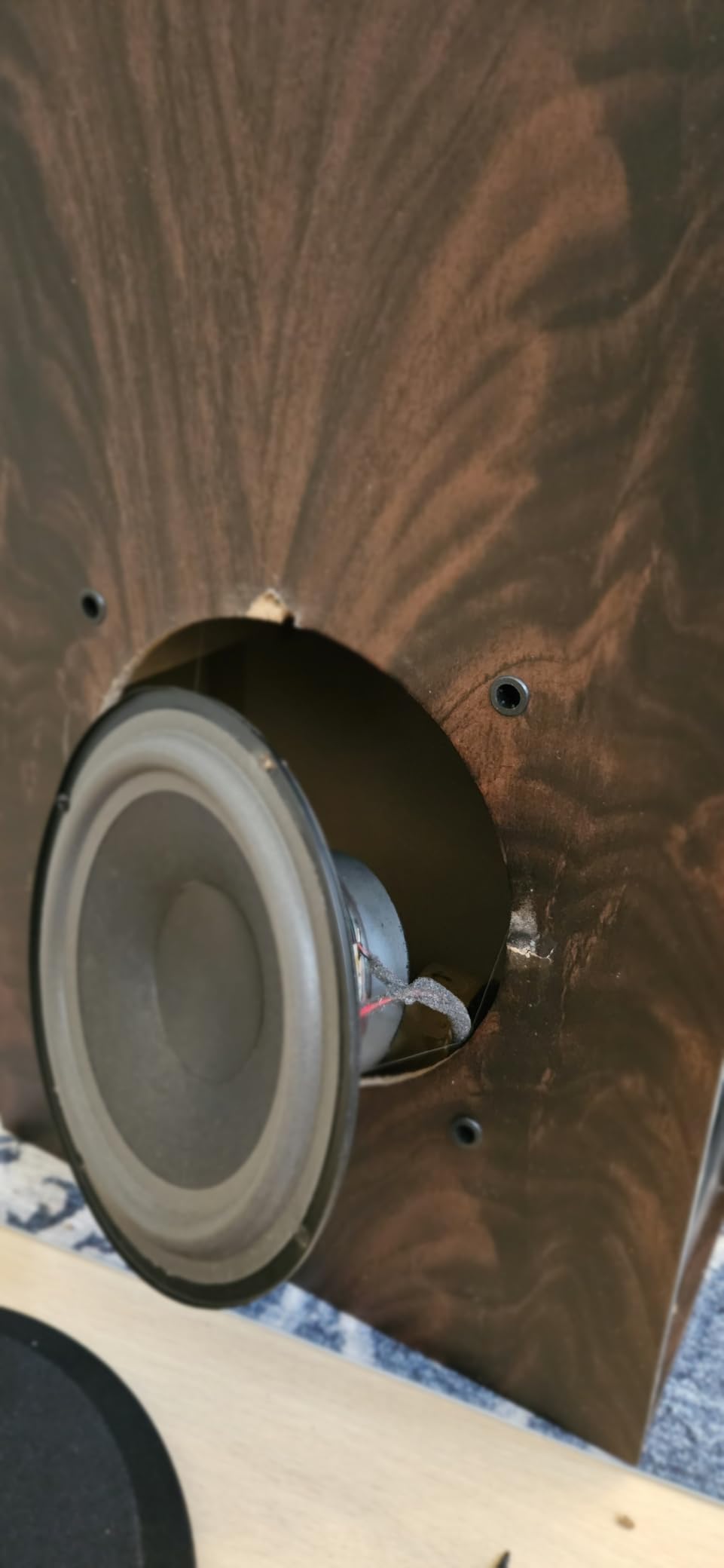 Rockville TM80B Black Powered Home Theater Tower Speakers, Dual 8