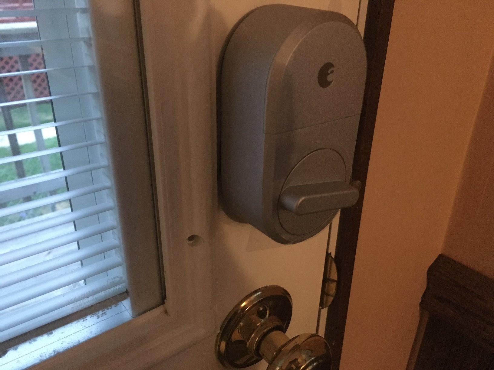 August Home Smart Lock, 3rd Generation – Silver customer photo 1