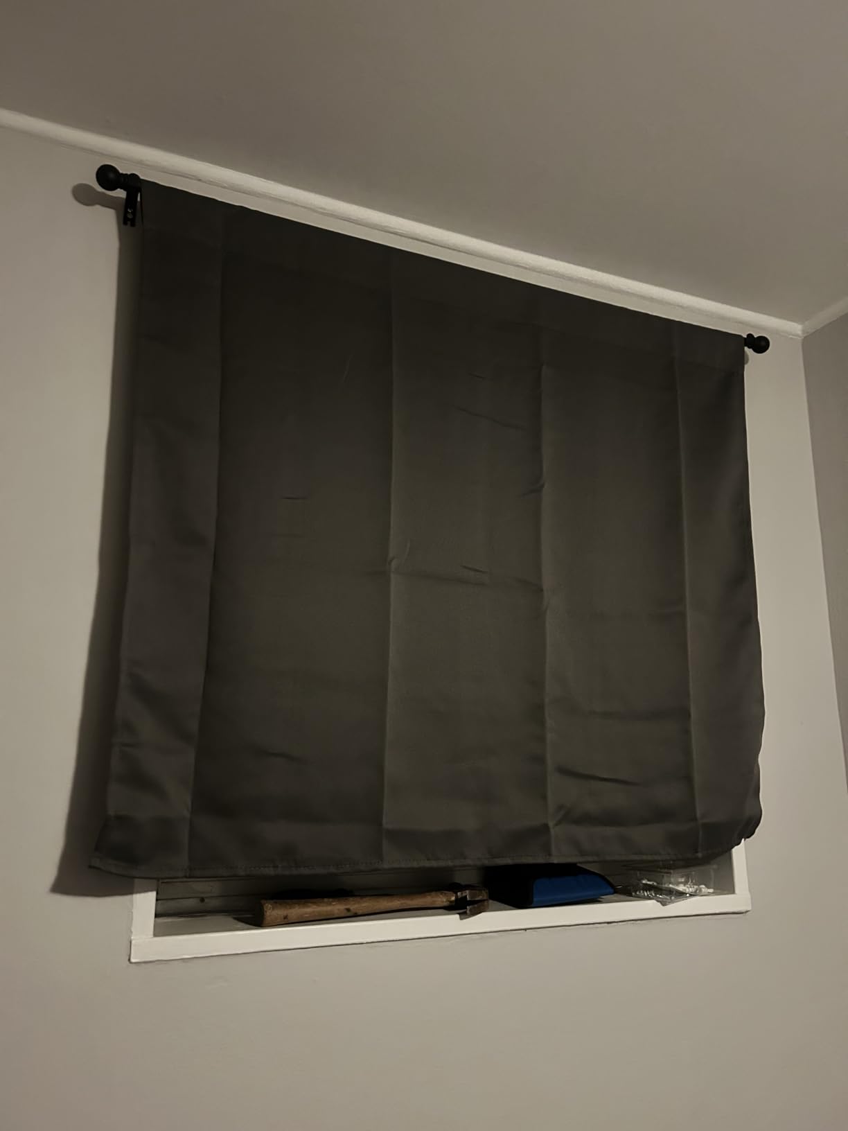 RYB HOME Black Blackout Curtains for Bedroom Living Room 72 inches Long customer photo 2