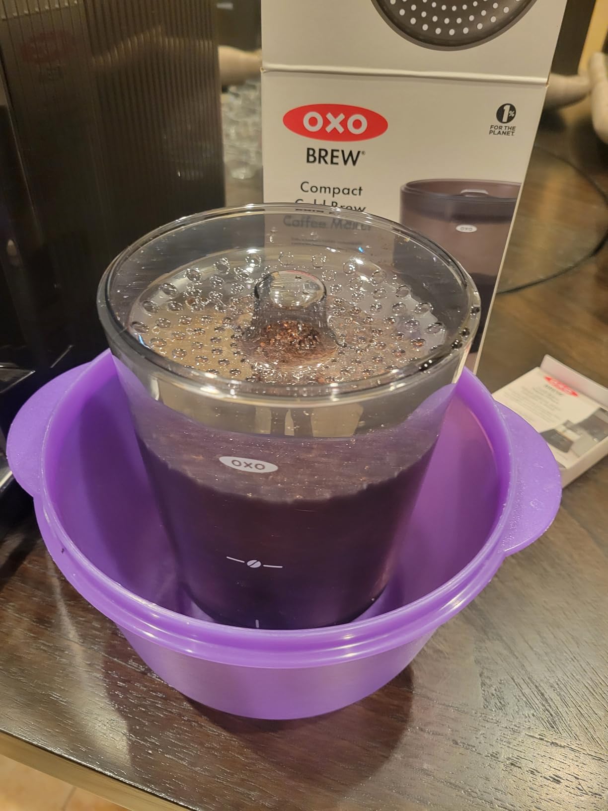 OXO Brew Compact Cold Brew Coffee Maker - 24 oz customer photo 2