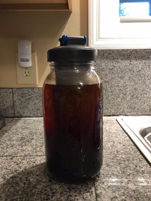 County Line Kitchen 64oz Cold Brew Coffee Maker with Leak Proof Lid - Gray customer photo 2