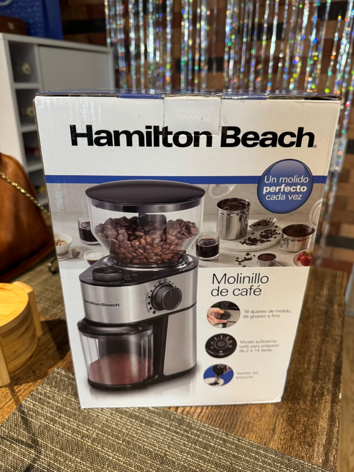 Hamilton Beach Electric Burr Coffee Grinder with Large 16 oz. Hopper customer photo 1