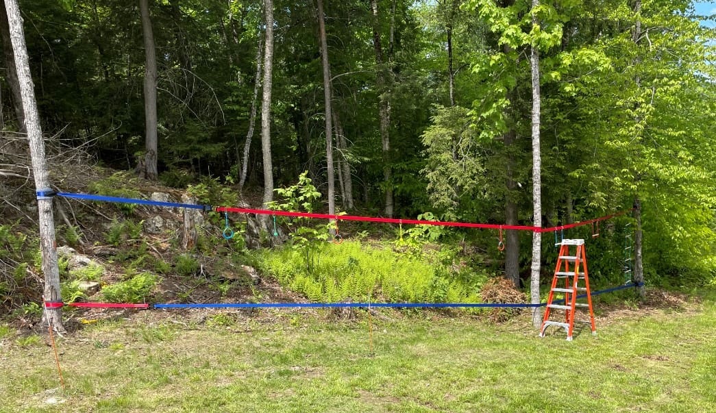 Ninja Warrior Obstacle Course for Kids - 60ft Slackline with 8 Pcs Accessories, Tree Protector & Carry Bag customer photo 1