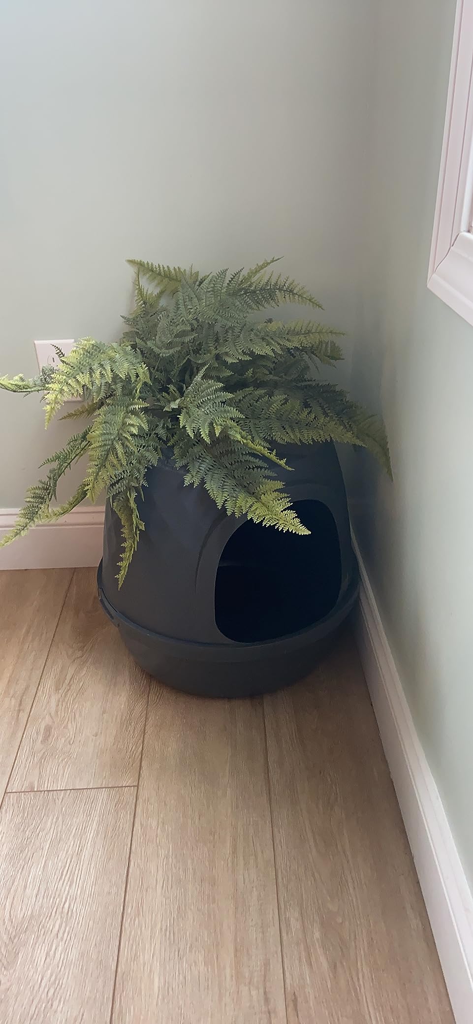 So Phresh by Petco Geometric Covered Cat Litter Box 17.5