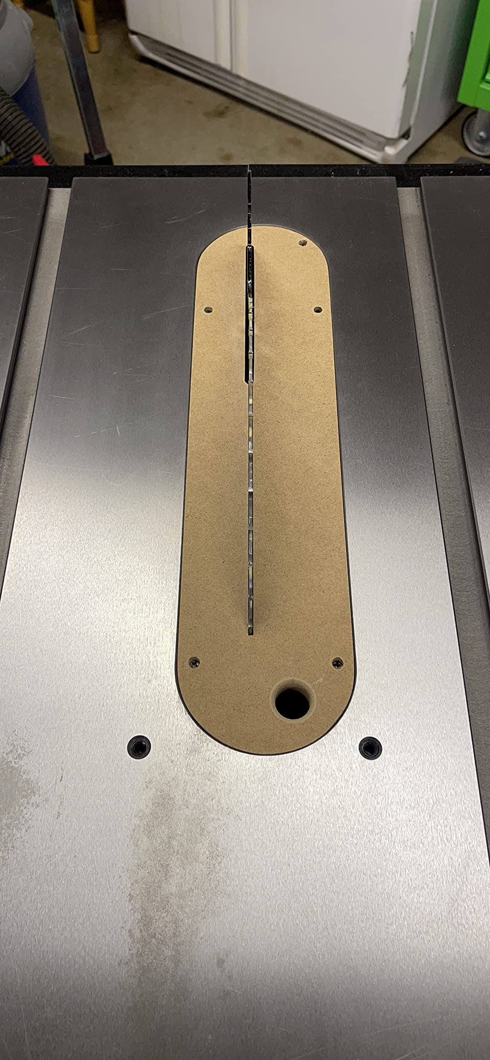 Zero Clearance Table Saw Inserts w/DADO - Delta Compatible - 36-725, 36-725T2, 36-5152, 36-5000, 36-5000T2 Table Saws (3-Pack) customer photo 2