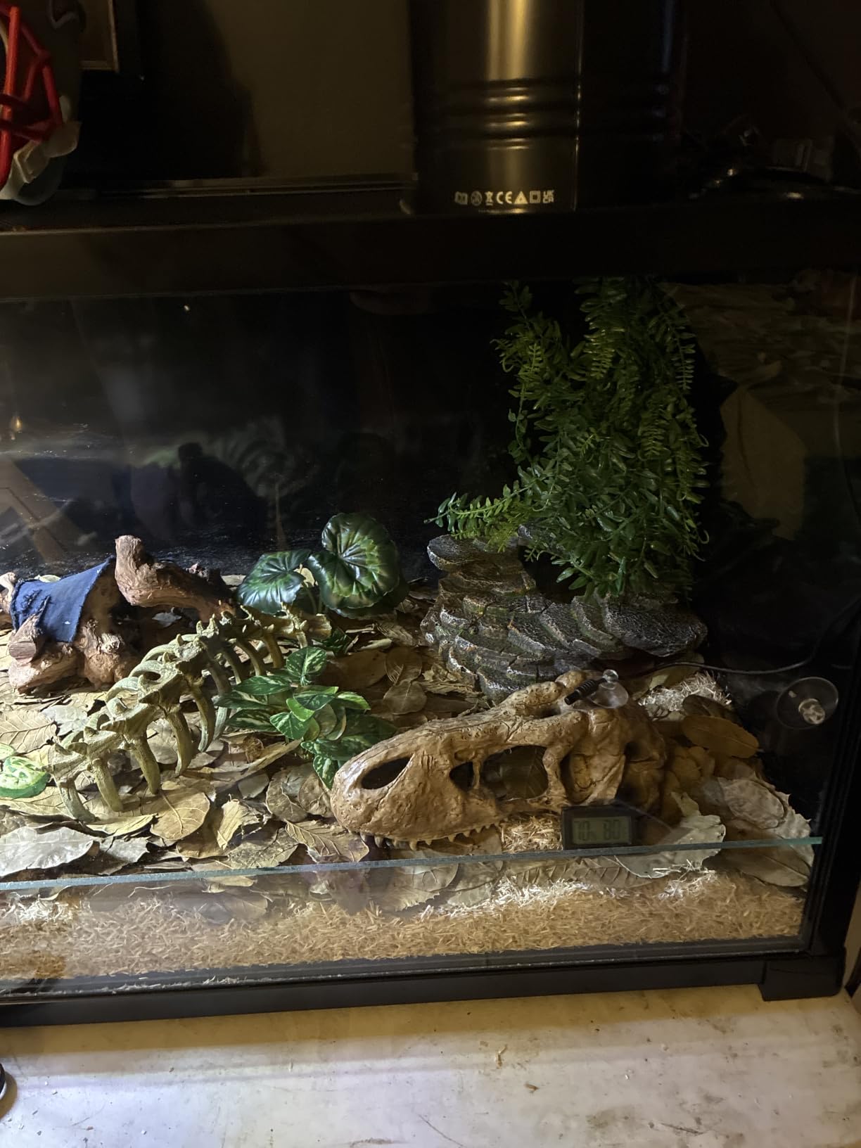 REPTI ZOO 50 Gallon Reptile Tank, 36
