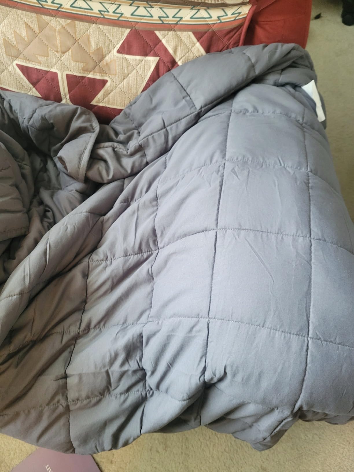 L'AGRATY Weighted Blanket for Adults 20lbs(Queen Size, 60