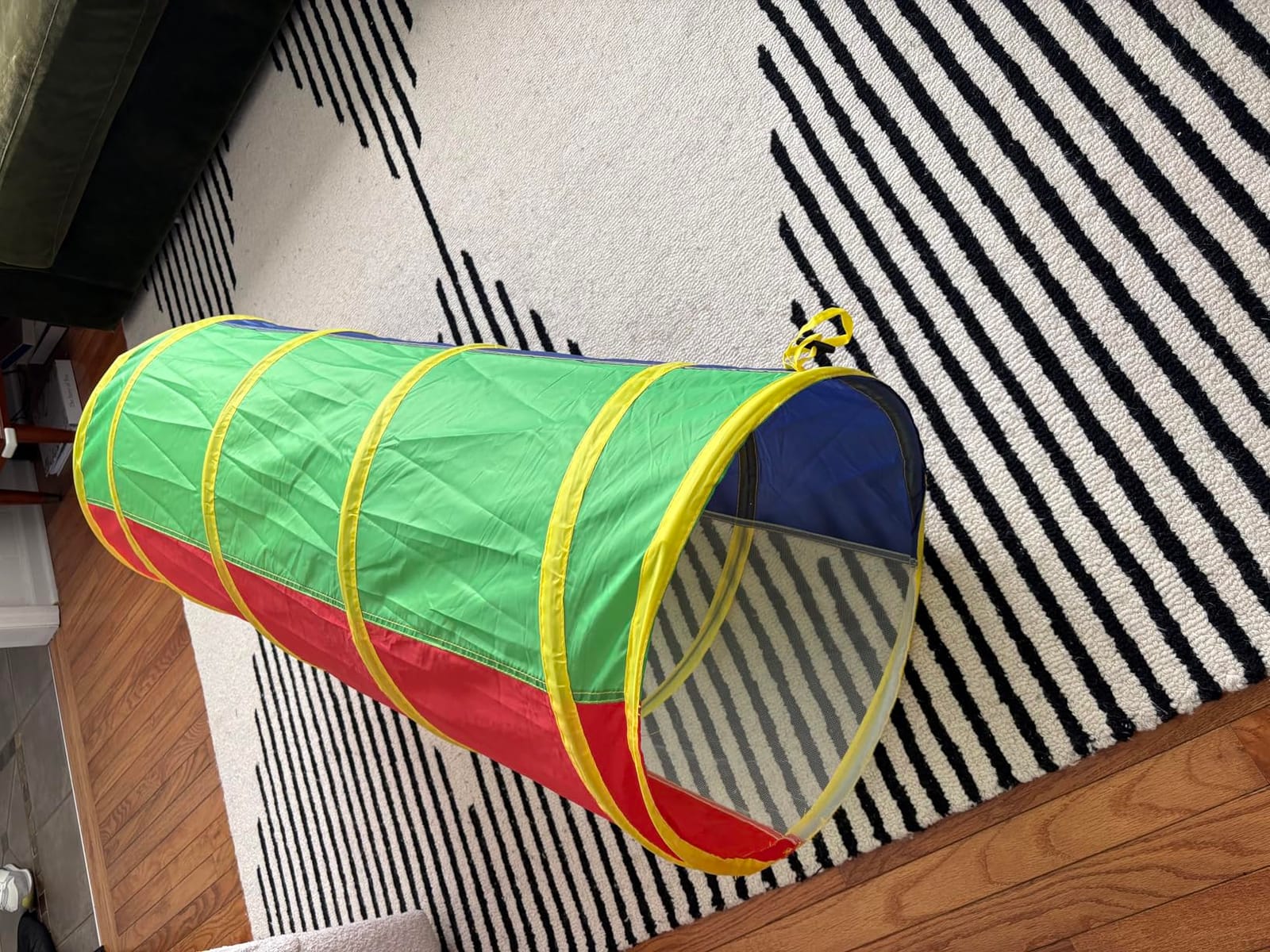 Hoohtoot Kids Crawl Through Play Tunnel, Pop Up Baby Play Tunnel for Toddlers, Game Toy Play Tent for Girl or Dog Cat Pet Tunnel customer photo 1