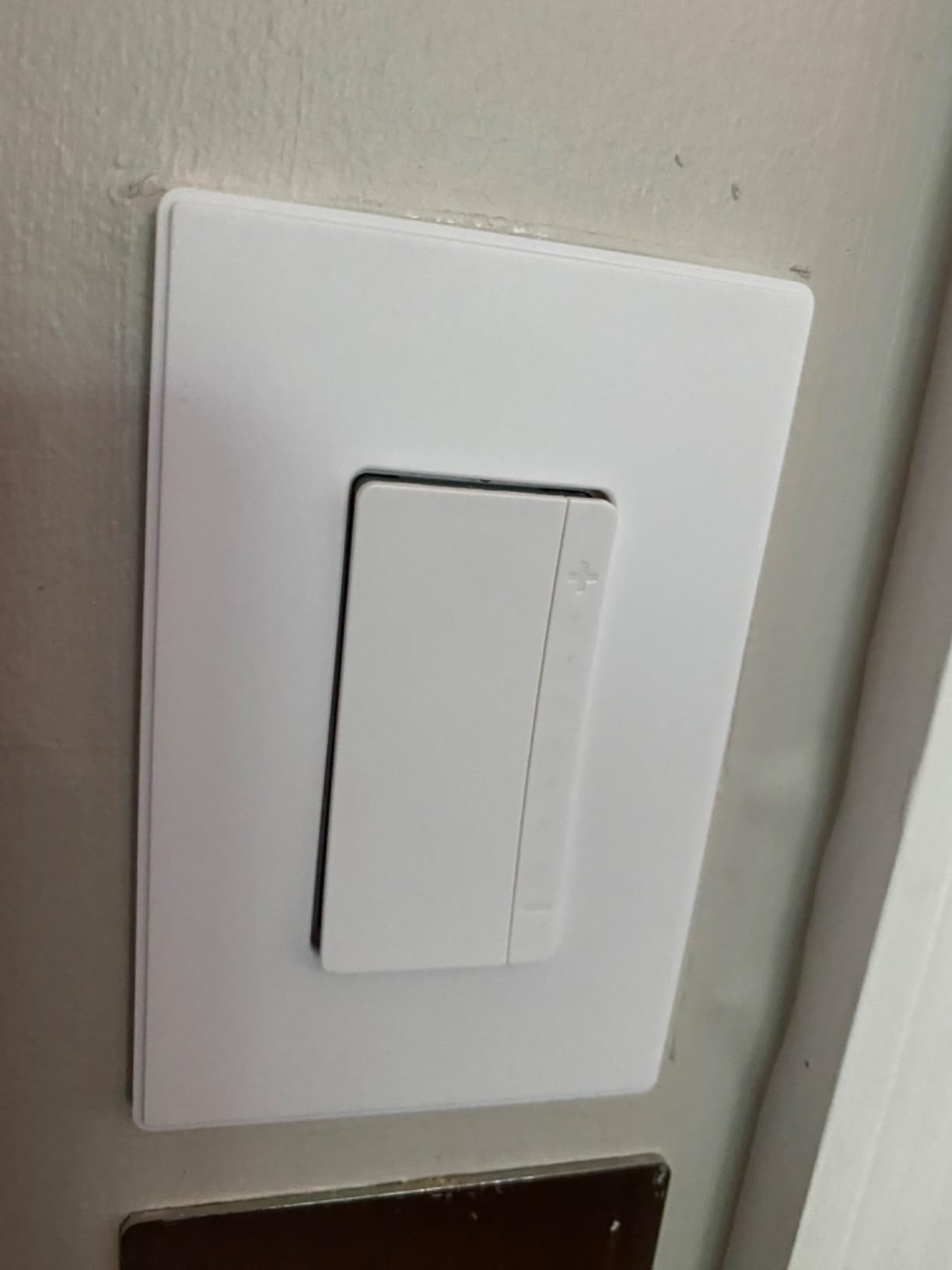 ELEGRP Smart Dimmer Light Switch DPR30, 2.4GHz Wi-Fi Dimmer Switch Compatible with Alexa and Google Assistant, Single Pole/3 Way, Needs Neutral Wire, No Hub Required, UL Listed, Matte White, 1 Pack customer photo 2