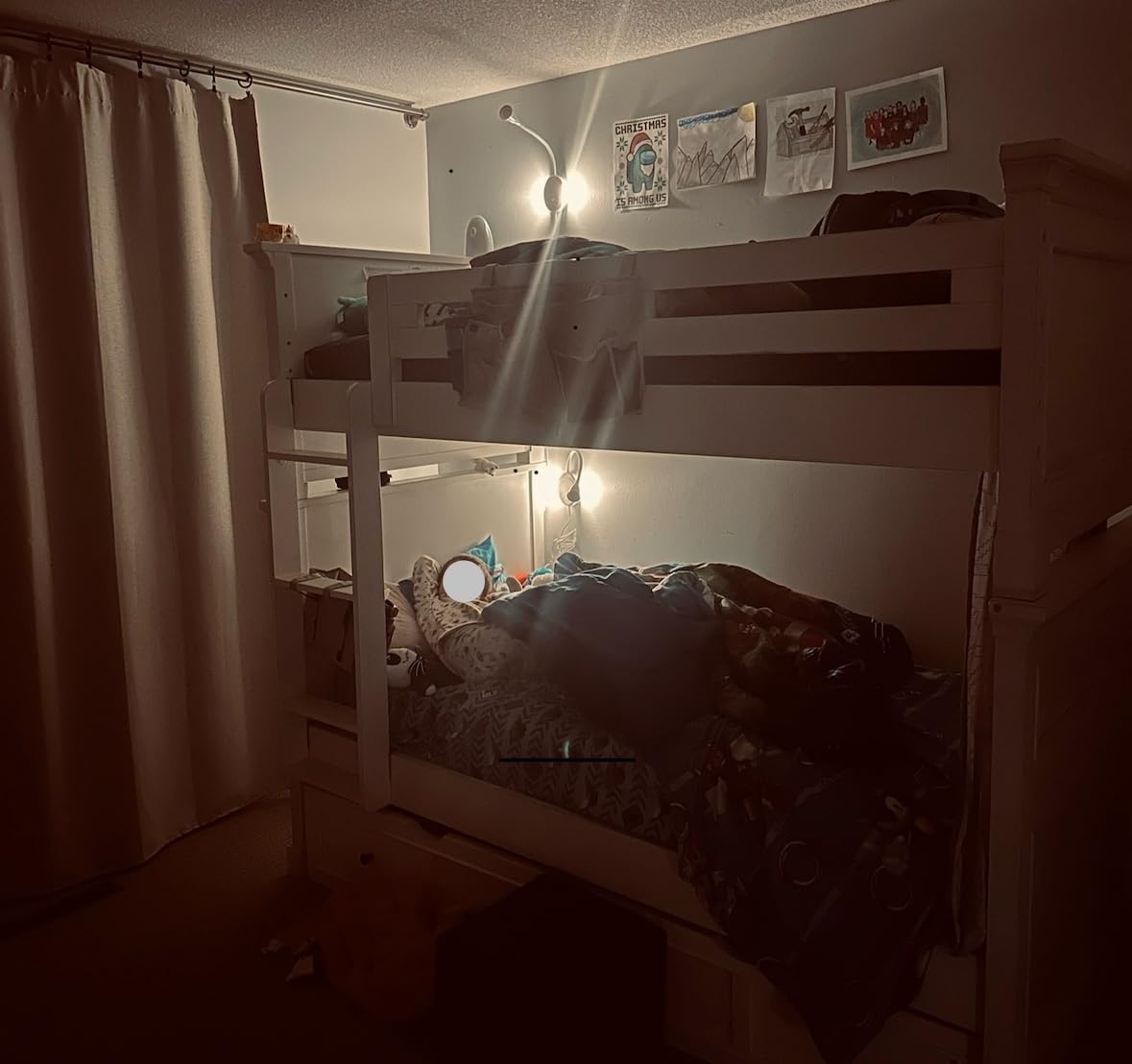SANKEDOU Wall Mounted Reading Light, Bedside Headboard Lights with 5 Dimming & Color Temperature, USB Output, Night Light & Timers Function, Flexible Gooseneck 3000K-6000K Upgrade Bed Lamp (Black) customer photo 1