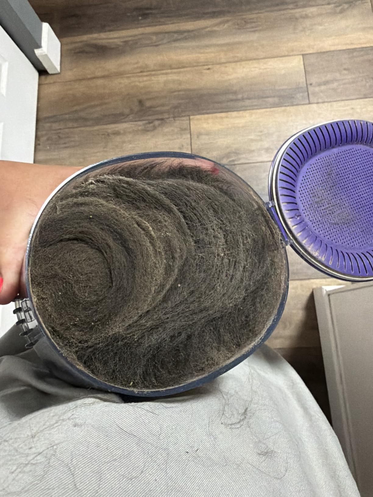 oneisall Dog Hair Vacuum Shedding Grooming Brush Kits for Pet Thick Coats customer photo 2