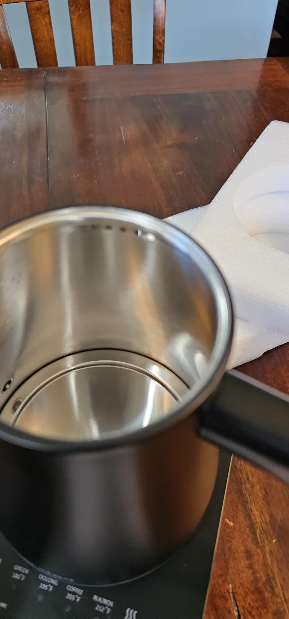 Gooseneck Kettle,0.8L Temperature Control Electric Tea Kettle customer photo 1