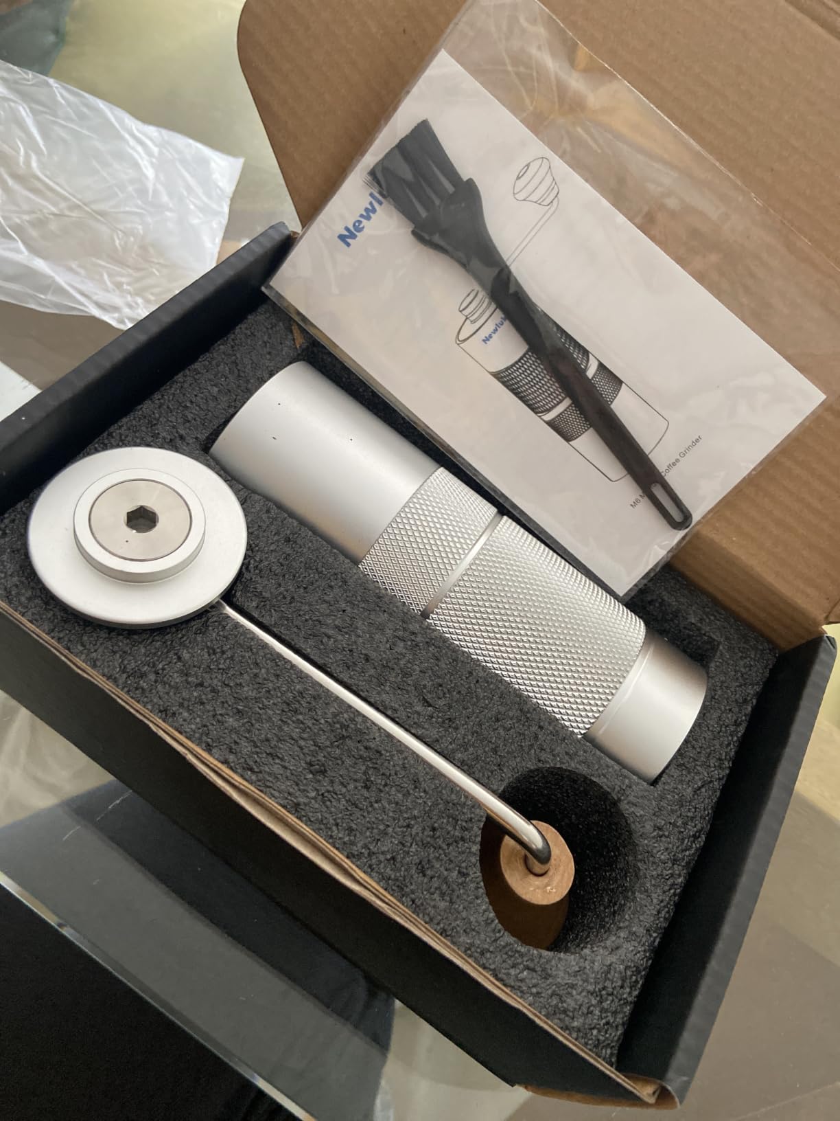 M6 Manual Coffee Grinder for Espresso Pour Over French Press Moka customer photo 1