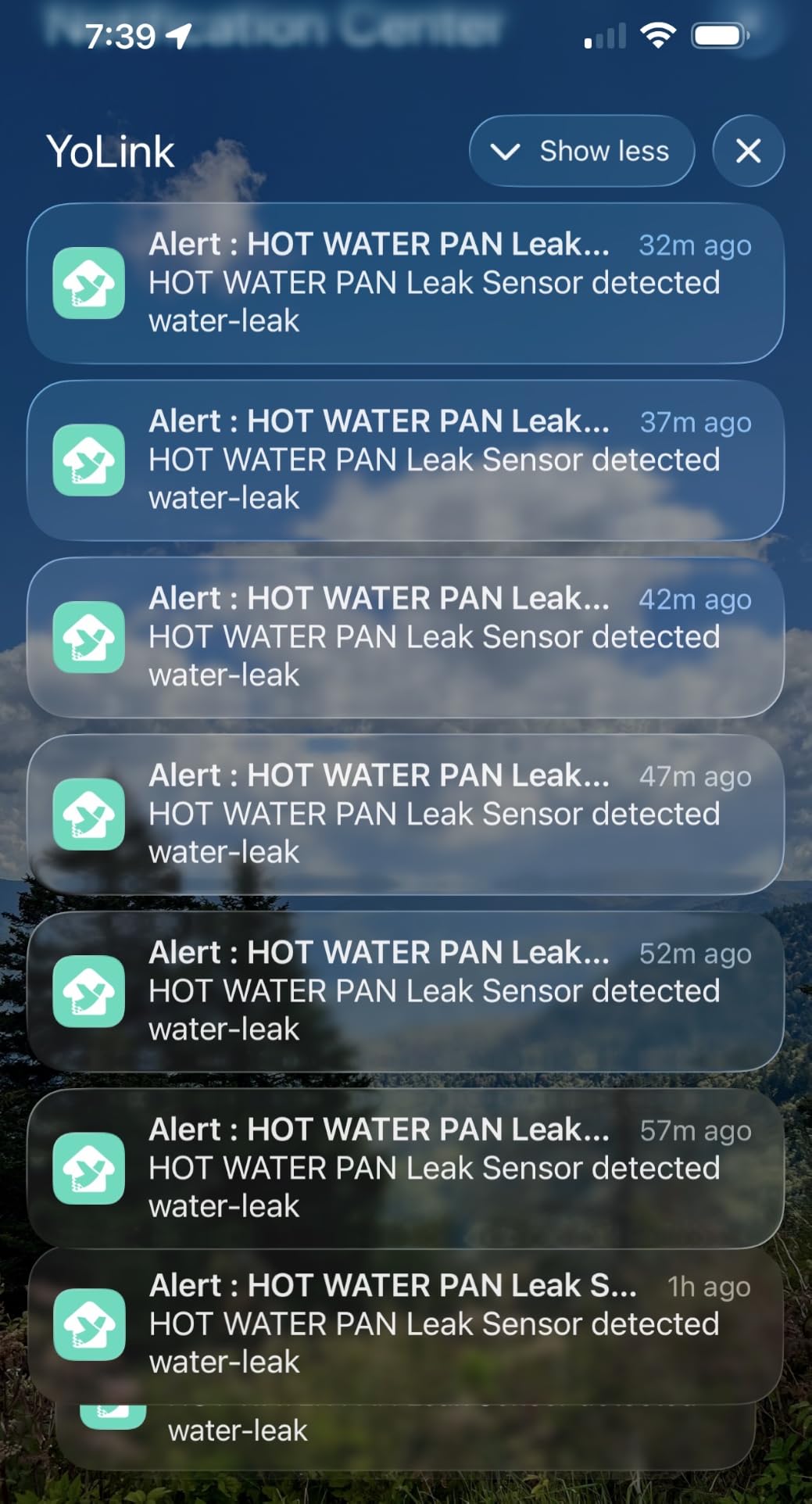 YoLink Water Leak Sensor 4 105 dB Alarm Kit: 3-Pack + Hub customer photo 2