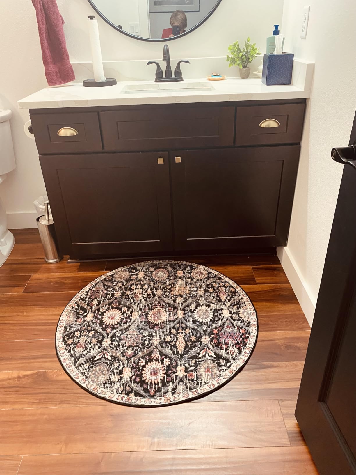 Lahome Moroccan 5x8 Area Rug, Washable Rugs for Living Room Bedroom customer photo 2