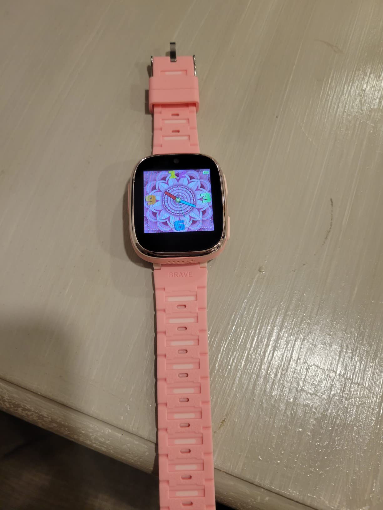 4G Kids Smart Watch Phone GPS, Smartwatch for Boys Girls Ages 4-12 Years with Video Call Chat Class Mode SOS Camera Alarm Games Parental App Touch Watch Gifts for Children (Includes SIM Card) Blue customer photo 2