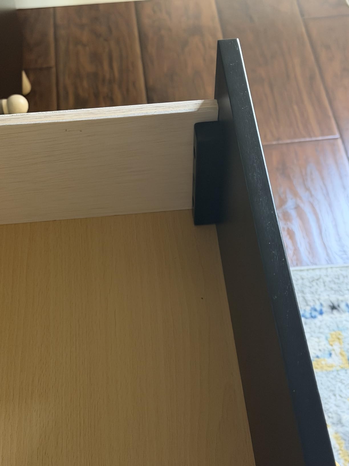 Delta Children Essex 6 Drawer Dresser, Bianca White/Natural customer photo 1