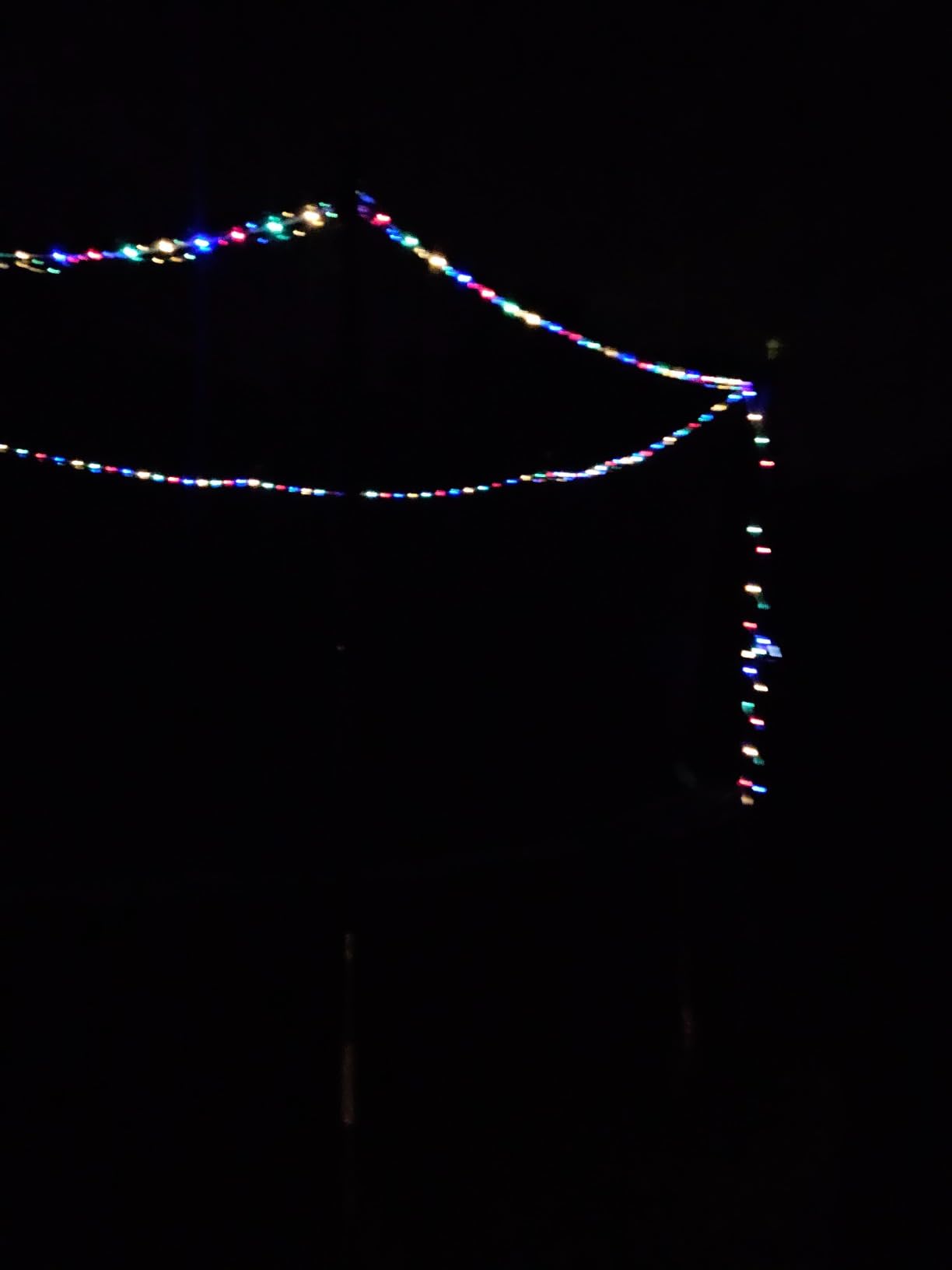 Lyromix Trampoline Accessories Kit, Trampoline Sprinkler, 50FT Solar Trampoline Lights and Trampoline Stakes, Non-Damaging to Net, Features 8 Light Modes, Compatible with 8 10 12 14 15 16FT Trampoline customer photo 2
