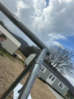 Sportspower 800lbs ‘Swing & Play’ Metal Swing Set for Backyard & Outdoors, 2 Swings & Standing Swing, 2-Person Glider, 2-Person Saucer, 5ft Slide, Bonus Anchors, 6-YR WRTY, 6.1' Tall customer photo 2