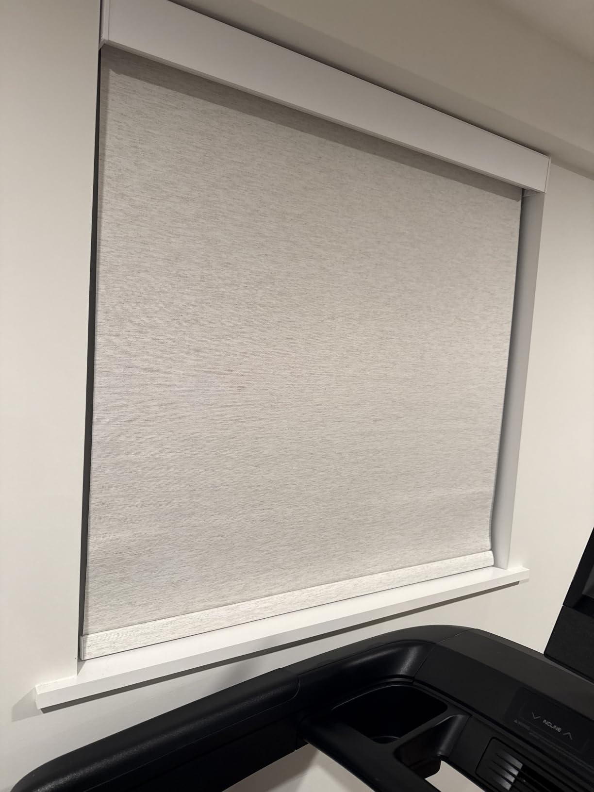 Persilux Cordless Blackout Roller Shades for Windows, Pull Down Shades & Blinds with Valance, Thermal Insulated Fabric Window Blinds, Free-Stop for Home, Door and Bedroom (White,28