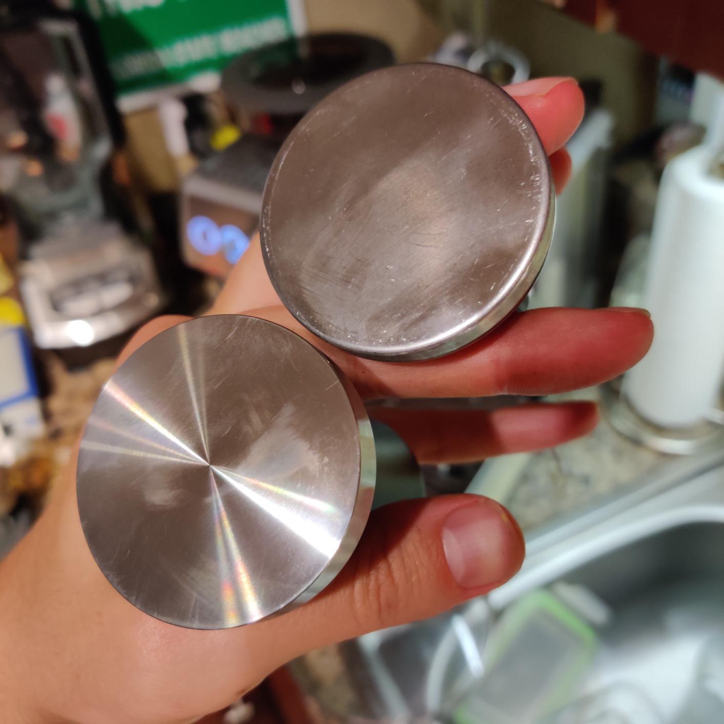 LuxHaus 58mm Calibrated Level Tamper for Espresso Machine with Spring Loaded 100% Flat Stainless Steel Base customer photo 1