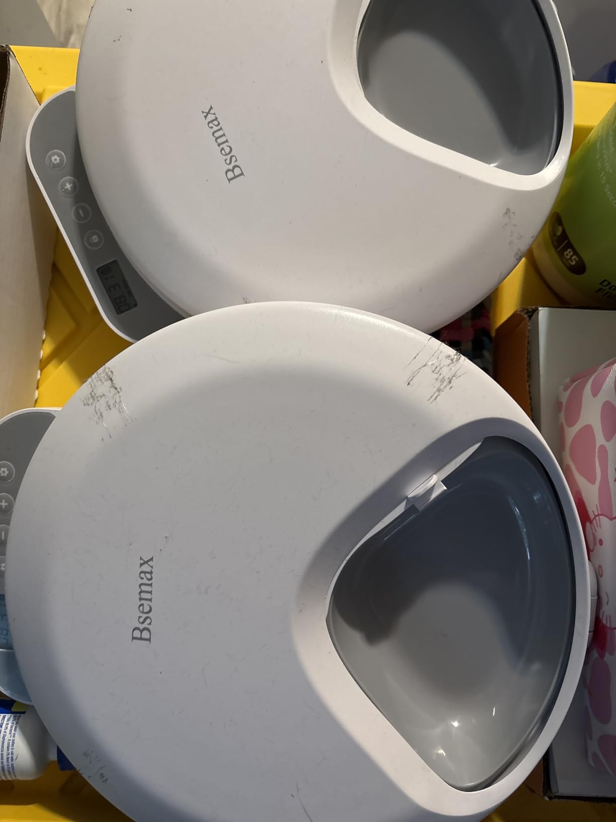 Automatic Wet Food Cat Feeder, Auto Refrigerated Wet Foods Feeder for Cats Dogs 4 Meal Timed Fresh Foods Dispenser with 2 Ice Packs Small Pet Feeders for Kitty Puppy Automatic Cat Dog Food Bowl customer photo 1